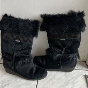 Technica Apres Ski Yeti Goat Fur Apres Ski Boots